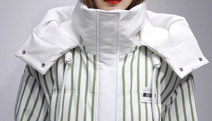 White short coat small fellow down coat for women