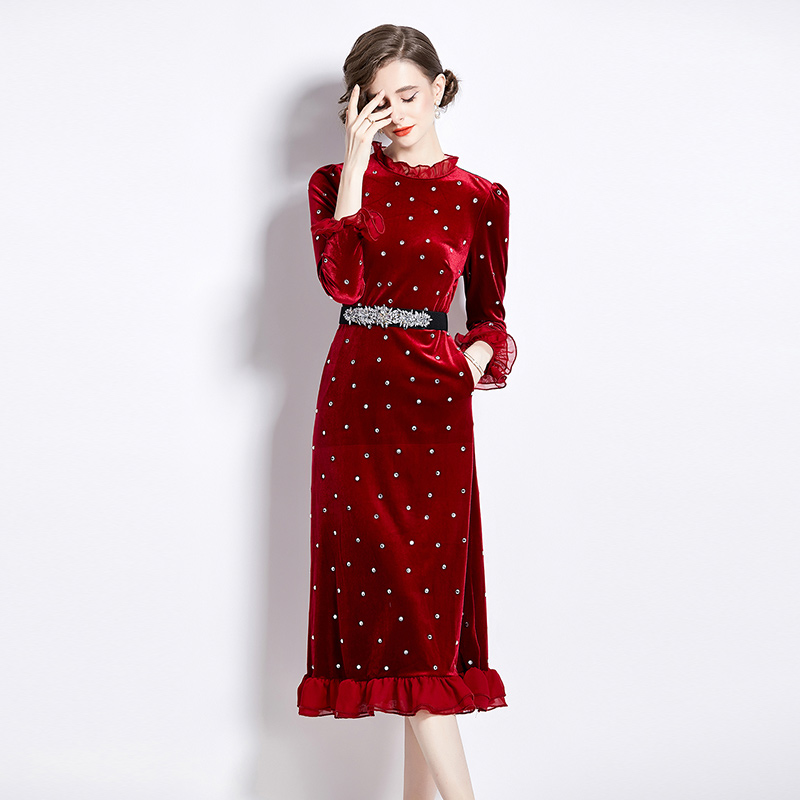 Fashion temperament chanelstyle dress for women