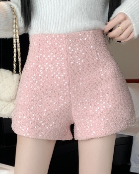 Autumn and winter boots pants sequins shorts for women