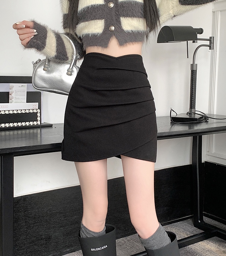 High waist skirt short skirt for women