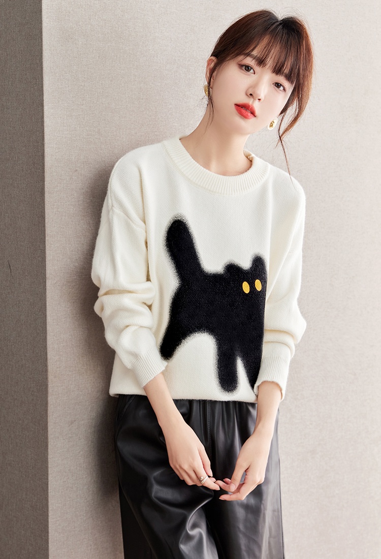 Winter thick loose autumn and winter lazy sweater
