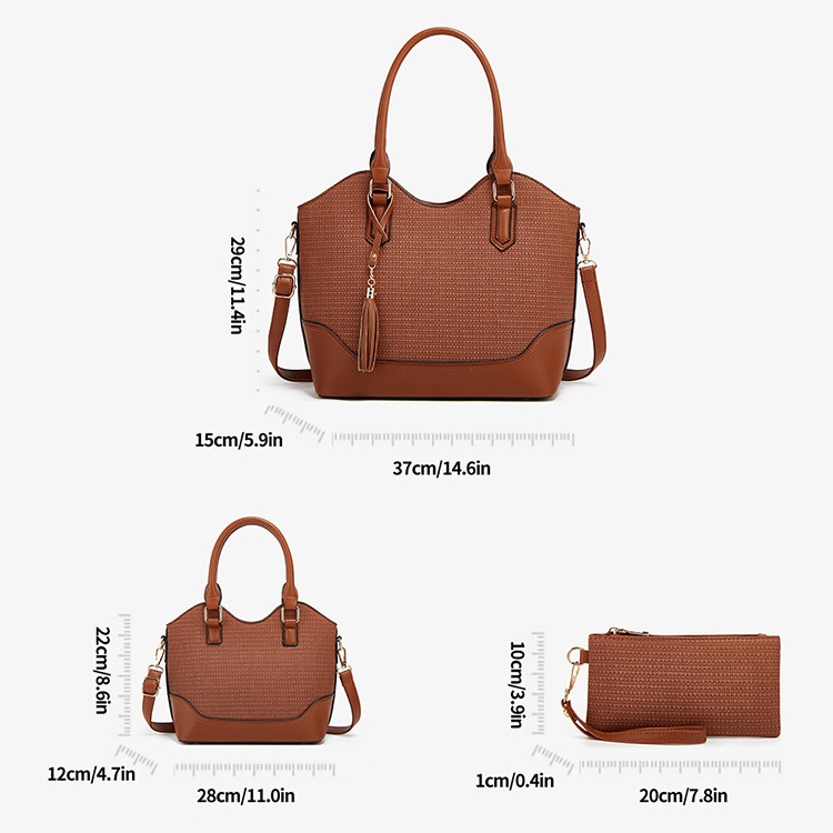 Fashion handbag 3pcs set