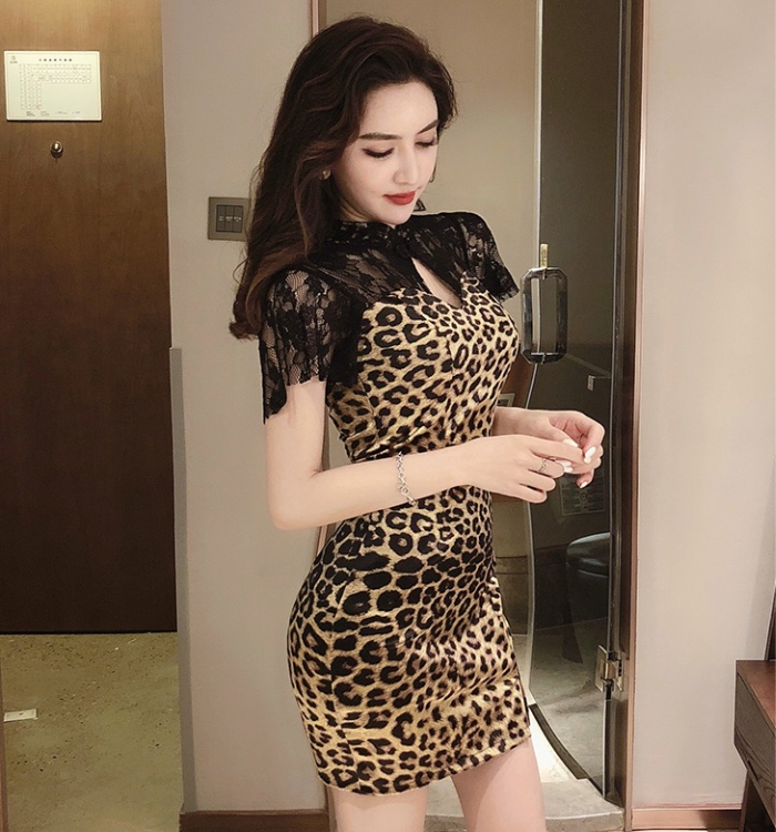 Short nightclub cheongsam modern small dress