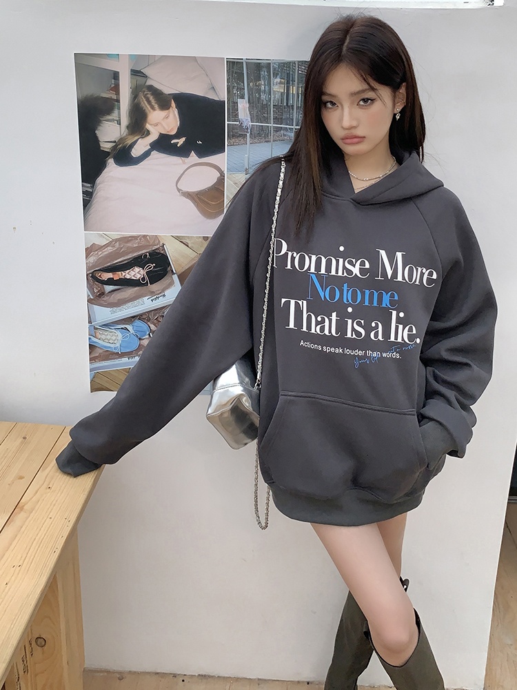 American style shirts printing hoodie for women