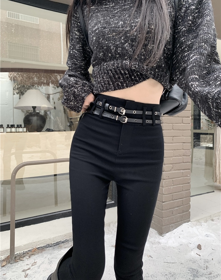Tight pencil pants casual pants for women