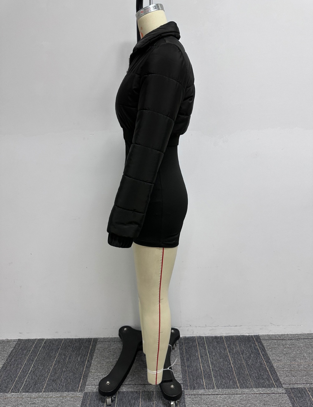European style jumpsuit conjoined cotton coat