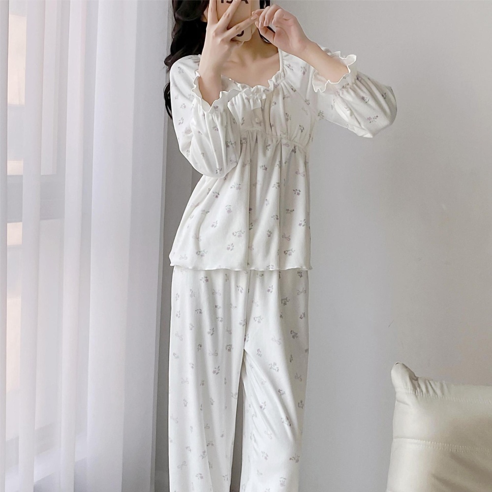 Winter sweet maiden thermal long sleeve island flair pajamas