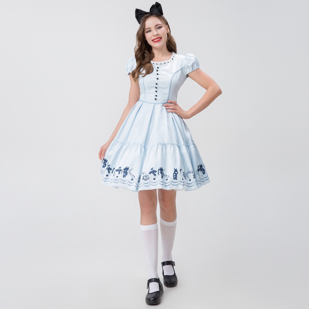 European style lovely adult christmas cosplay for women