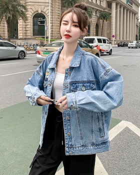 Casual Korean style loose donald duck jacket for women