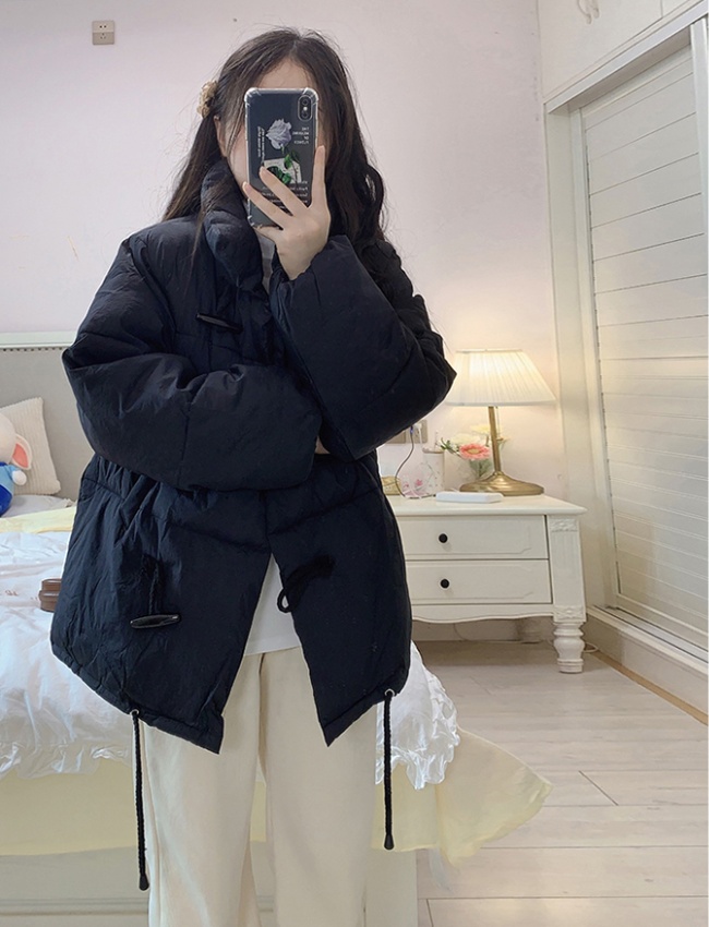 Winter small fellow bread clothing loose coat for women