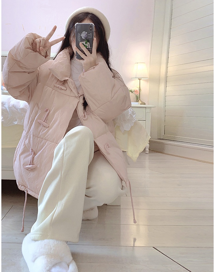 Winter small fellow bread clothing loose coat for women
