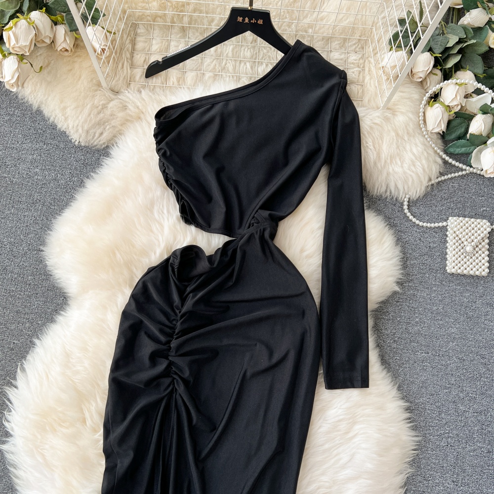 Light luxury formal dress split dress for women