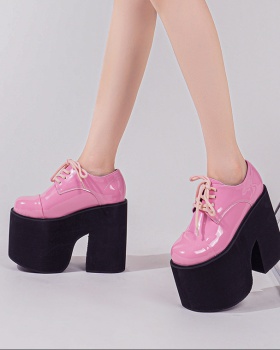 High-heeled shoes thick crust platform for women