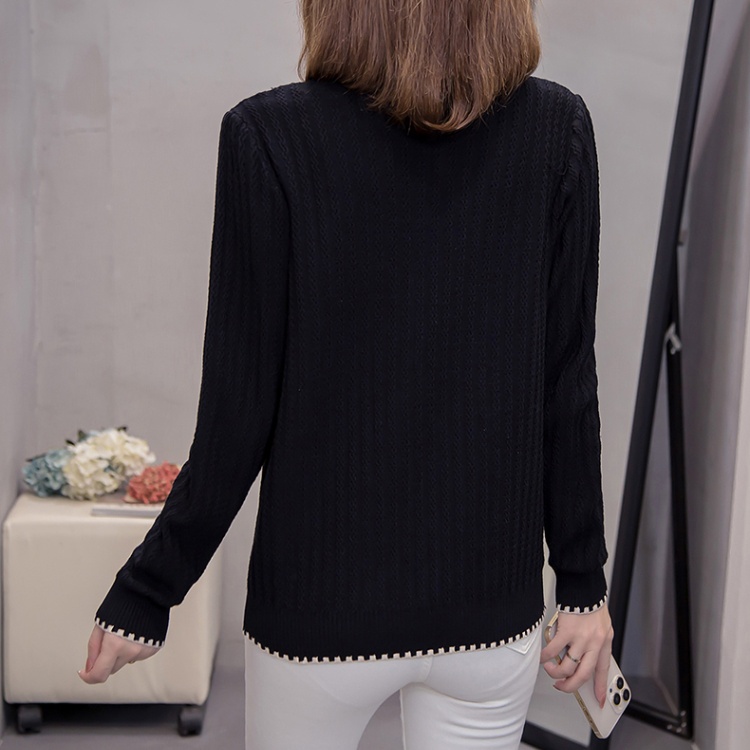 Loose sweater autumn and winter bottoming shirt for women