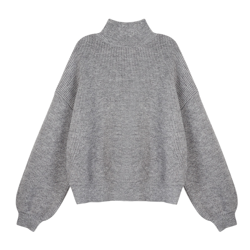 Lazy Korean style loose knitted sweater