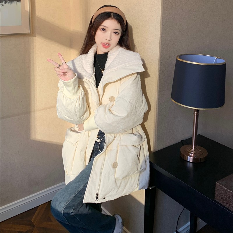 Small fellow bread clothing down coat for women