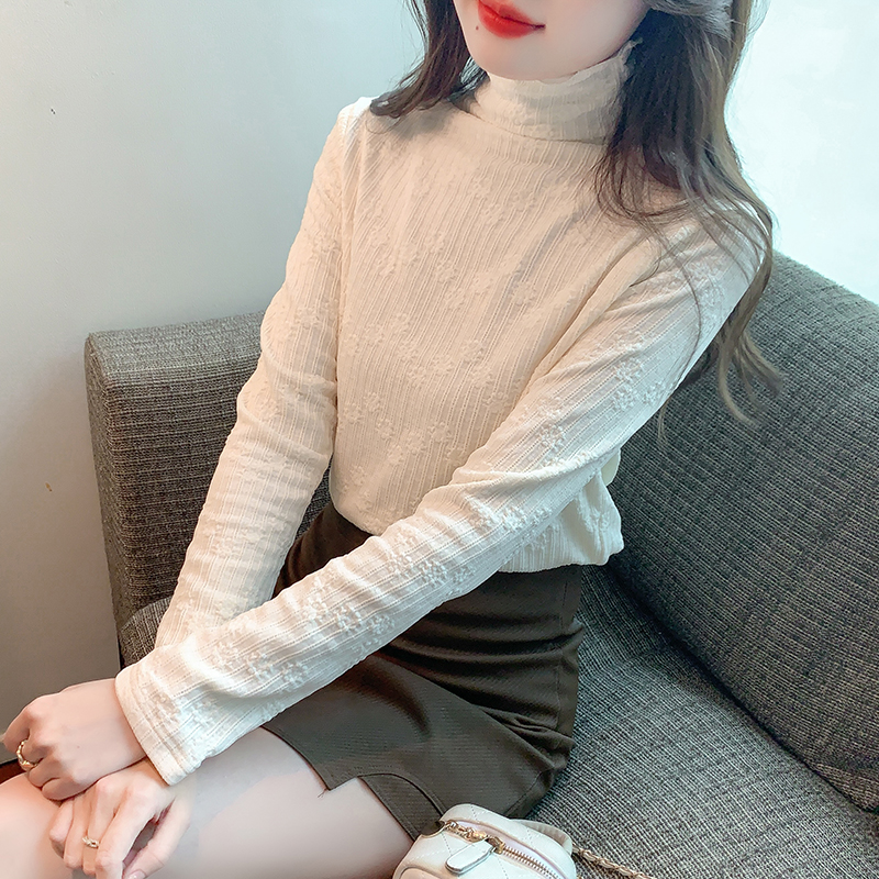 Thick bottoming shirt Korean style shirts for women