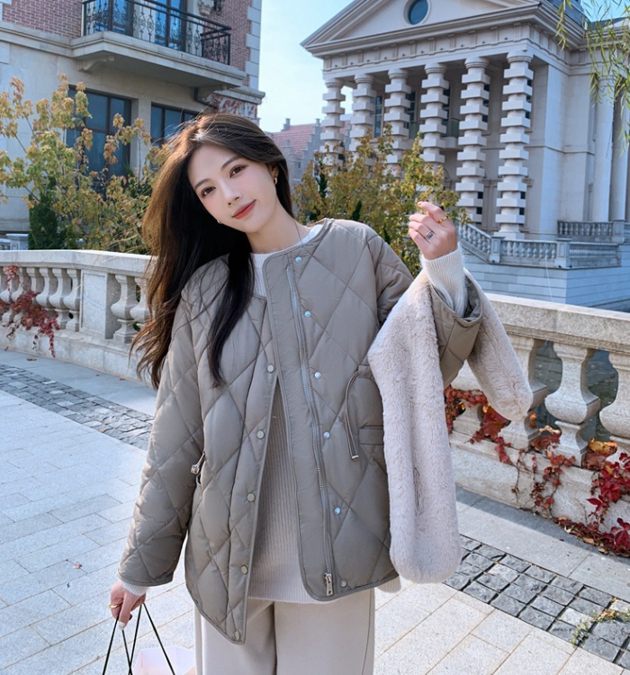 Quilted thermal cotton coat pure coat for women
