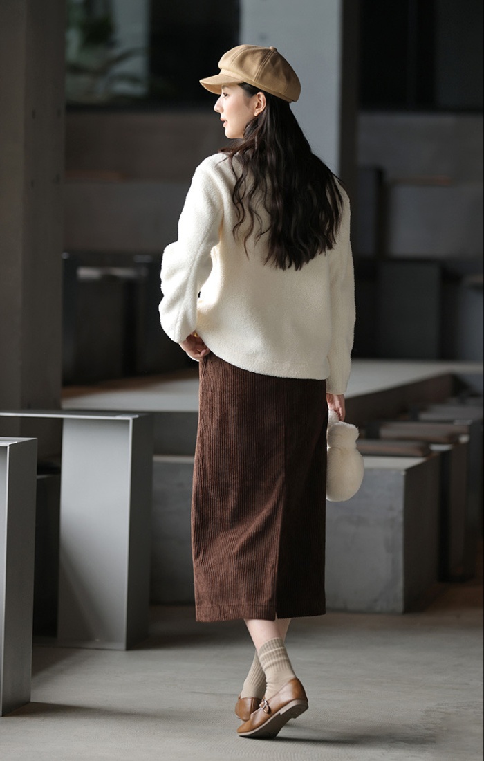 Long sleeve cardigan coat for women