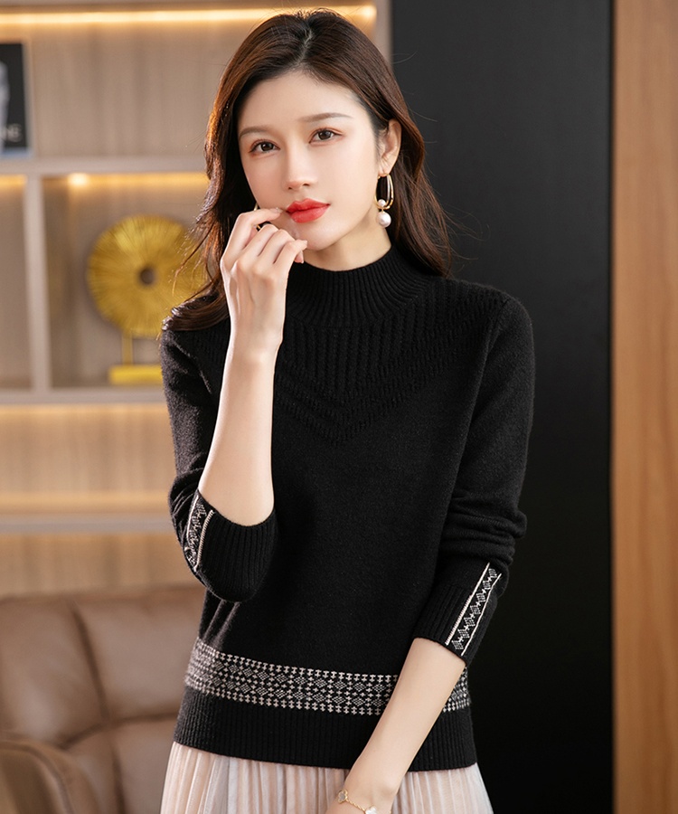 Pullover bottoming shirt autumn and winter sweater for women