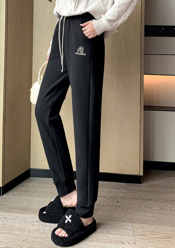 Casual small fellow trousers cold winter pants for women BE88291