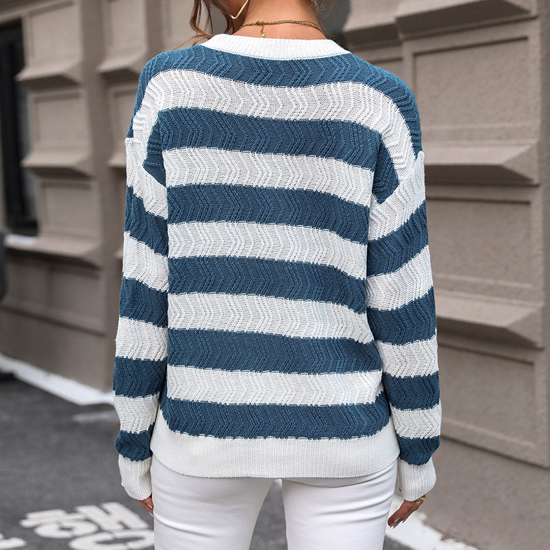 Long sleeve fashion European style sweater for women
