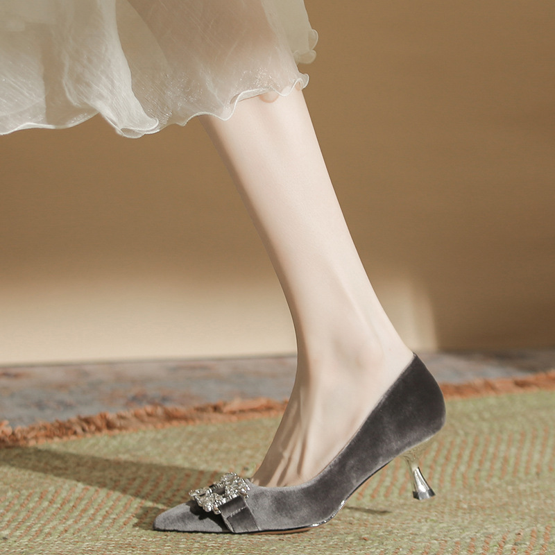 Autumn and winter high-heeled shoes shoes for women