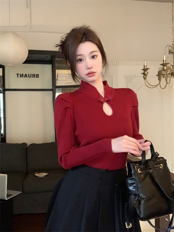 All-match sweater knitted bottoming shirt