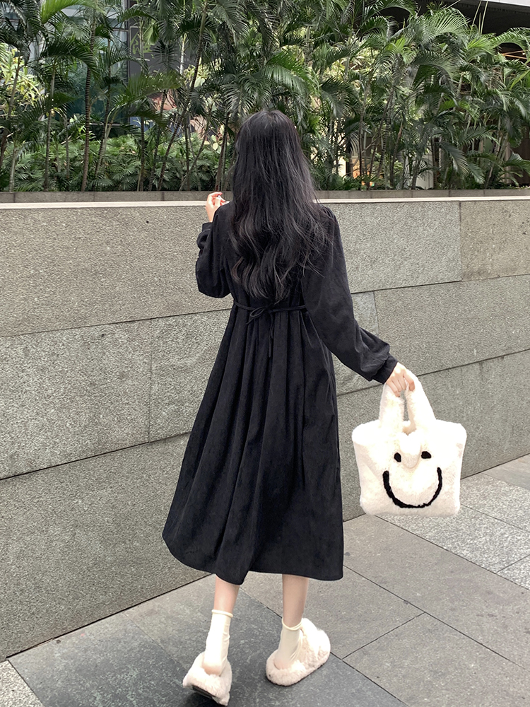 Autumn and winter bottoming Korean style dress