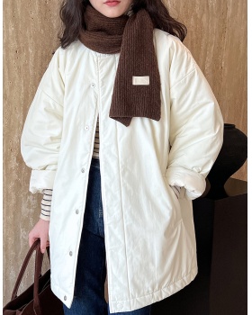 Winter Japanese style cotton coat simple work clothing