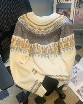 Thick autumn and winter tops lazy sweater for women
