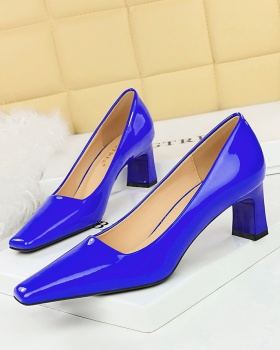 Thick low European style all-match fashion shoes for women