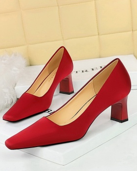 Fashion satin high-heeled shoes high-heeled shoes for women