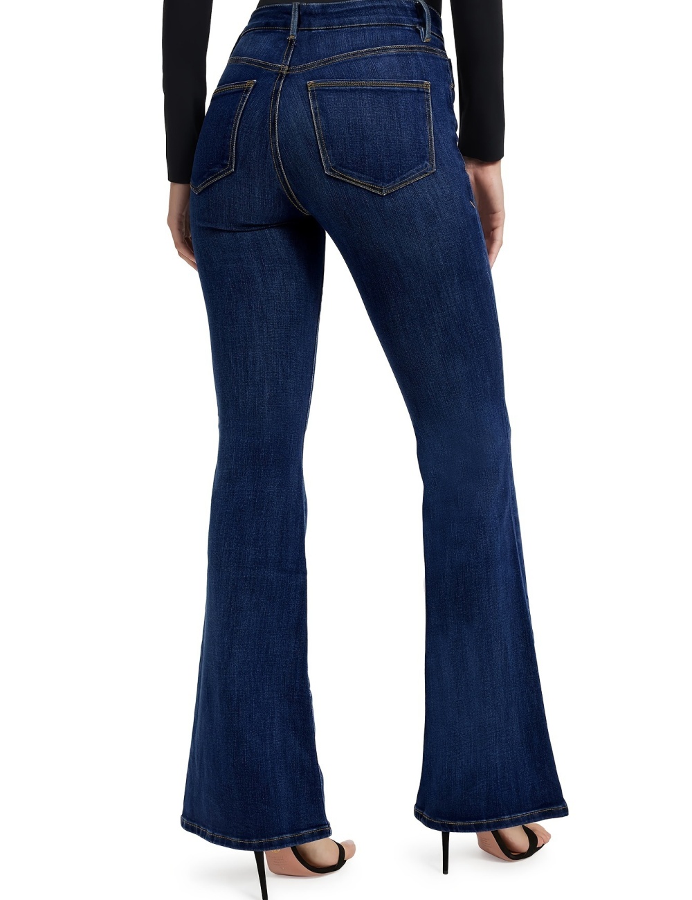 Micro speaker jeans long pants for women