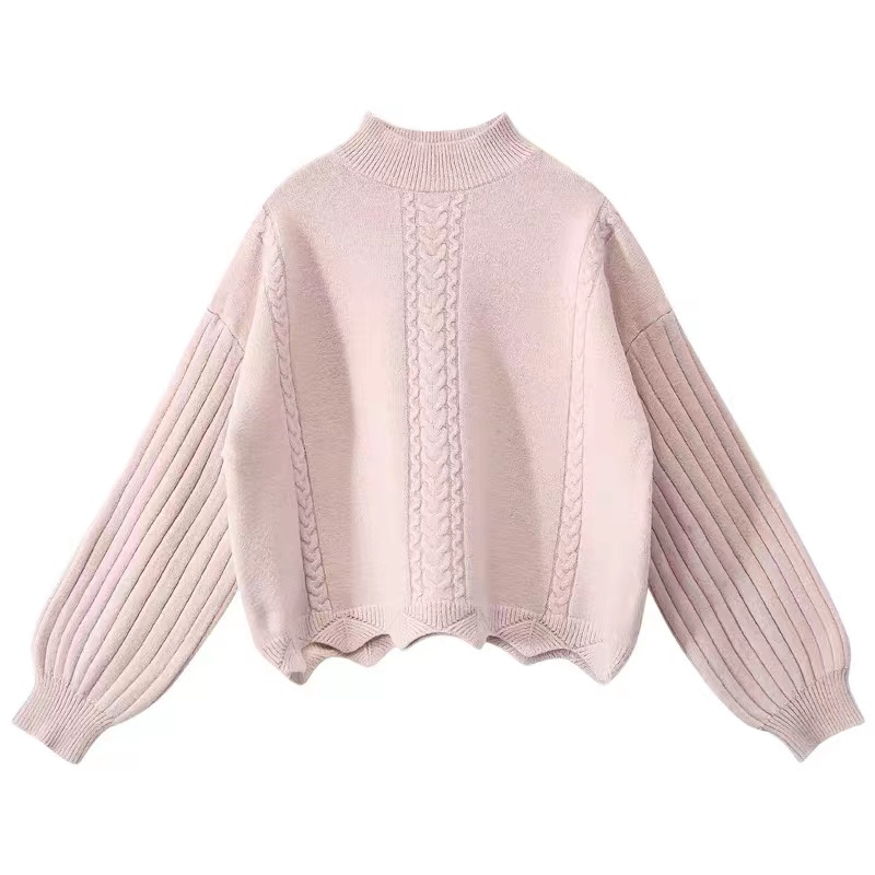 Autumn and winter lazy tops loose sweater for women
