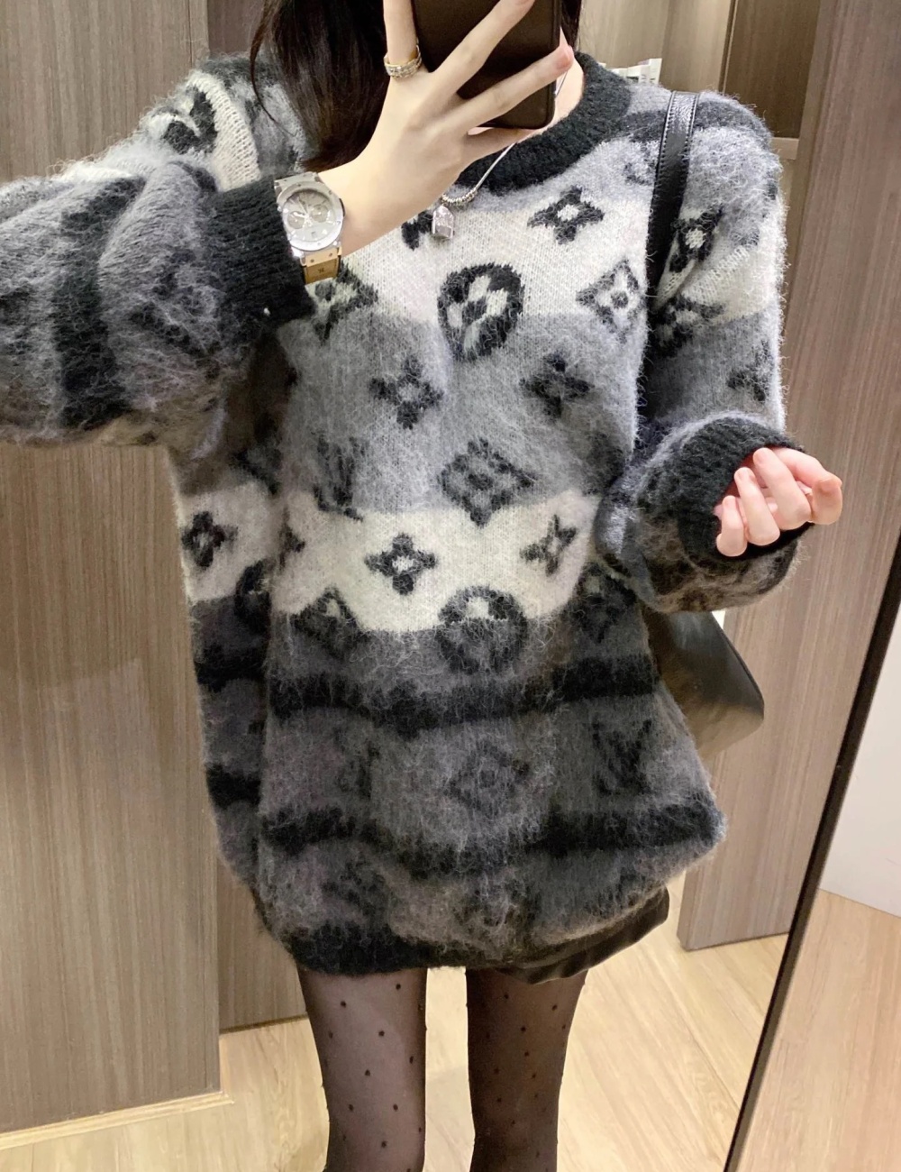 All-match autumn and winter Western style sweater