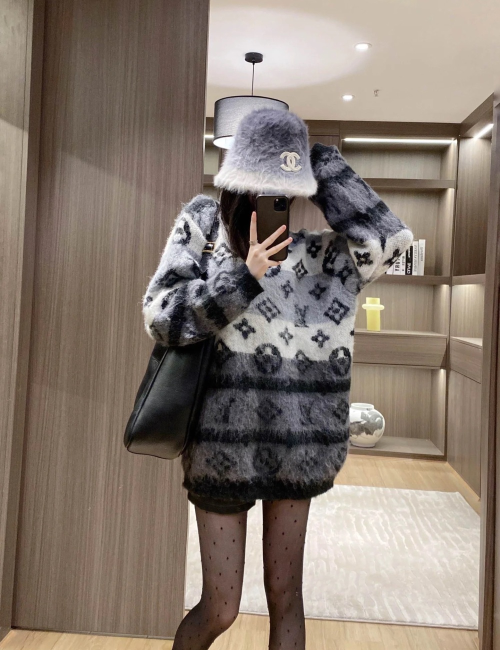 All-match autumn and winter Western style sweater