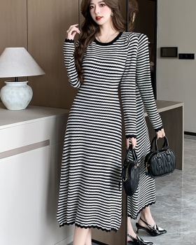 Bottoming knitted long dress Casual dress for women