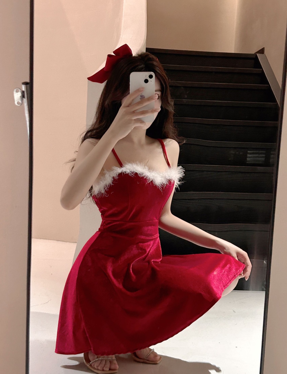 Splice christmas sling spicegirl plush dress