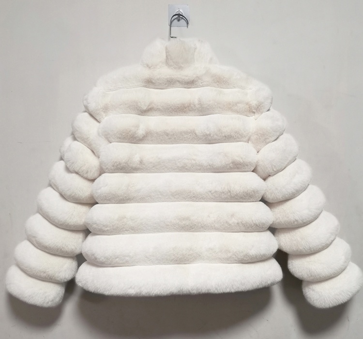 Winter temperament faux fur tops slim elmo ladies coat