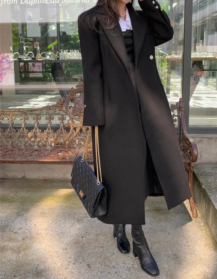Korean style overcoat autumn and winter business suit