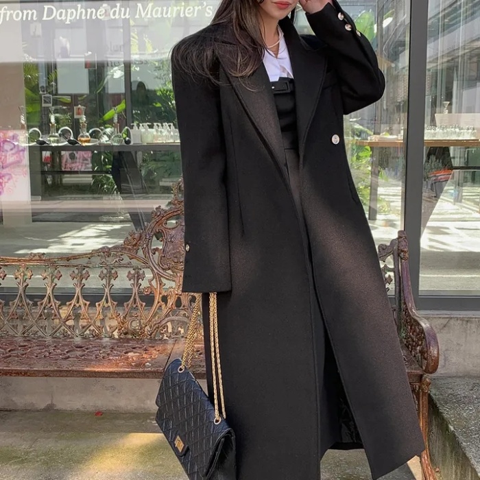 Korean style overcoat autumn and winter business suit