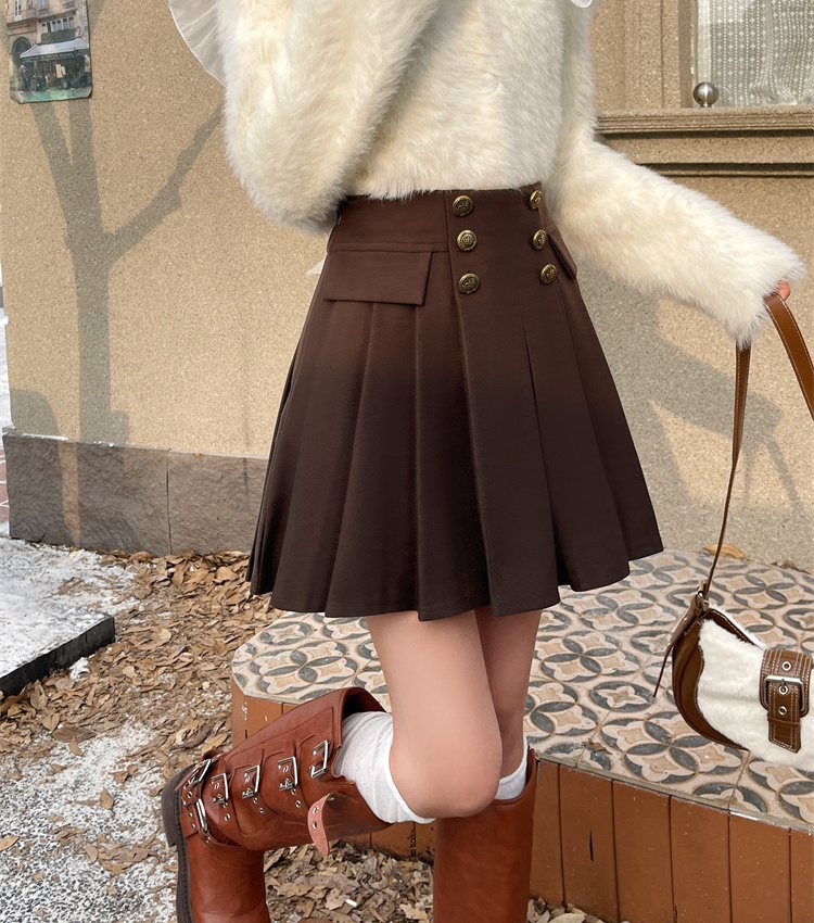 Autumn and winter short skirt skirt for women