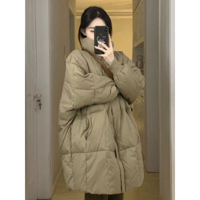 Thick bread clothing cstand collar coat