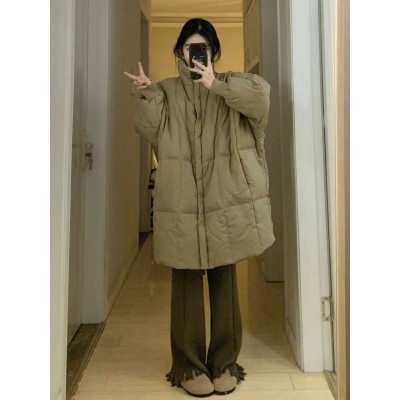 Thick bread clothing cstand collar coat
