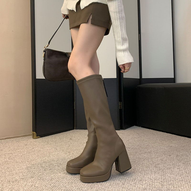 Thick women's boots thigh boots for women