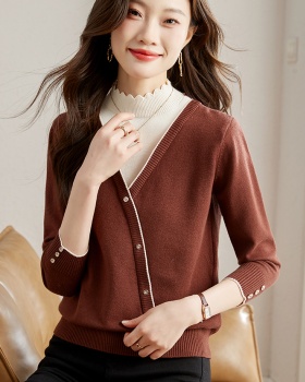 Loose sweater autumn and winter tops for women