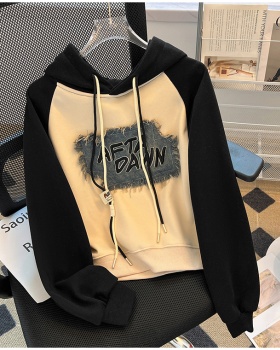 Autumn and winter loose coat lazy hoodie for women