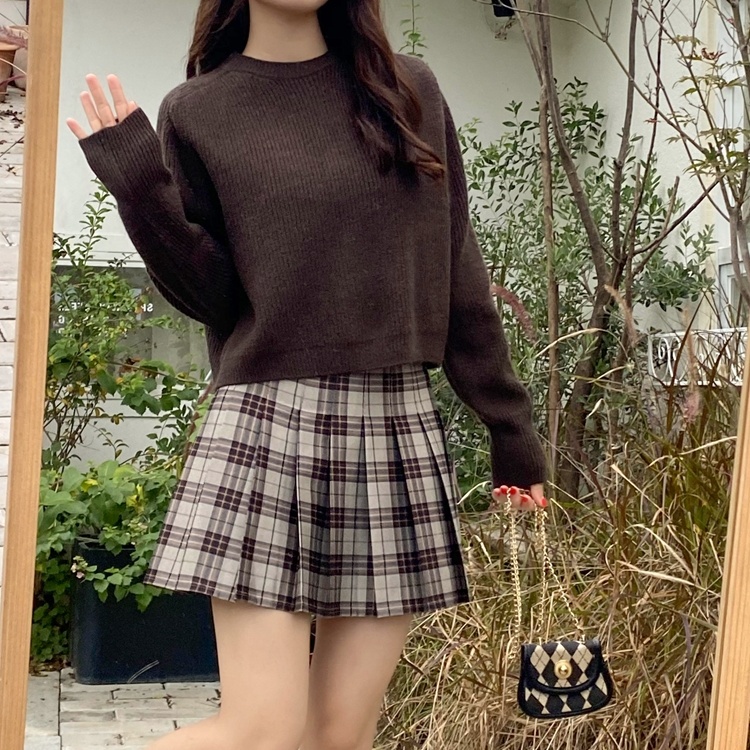Pullover all-match knitted Casual sweater