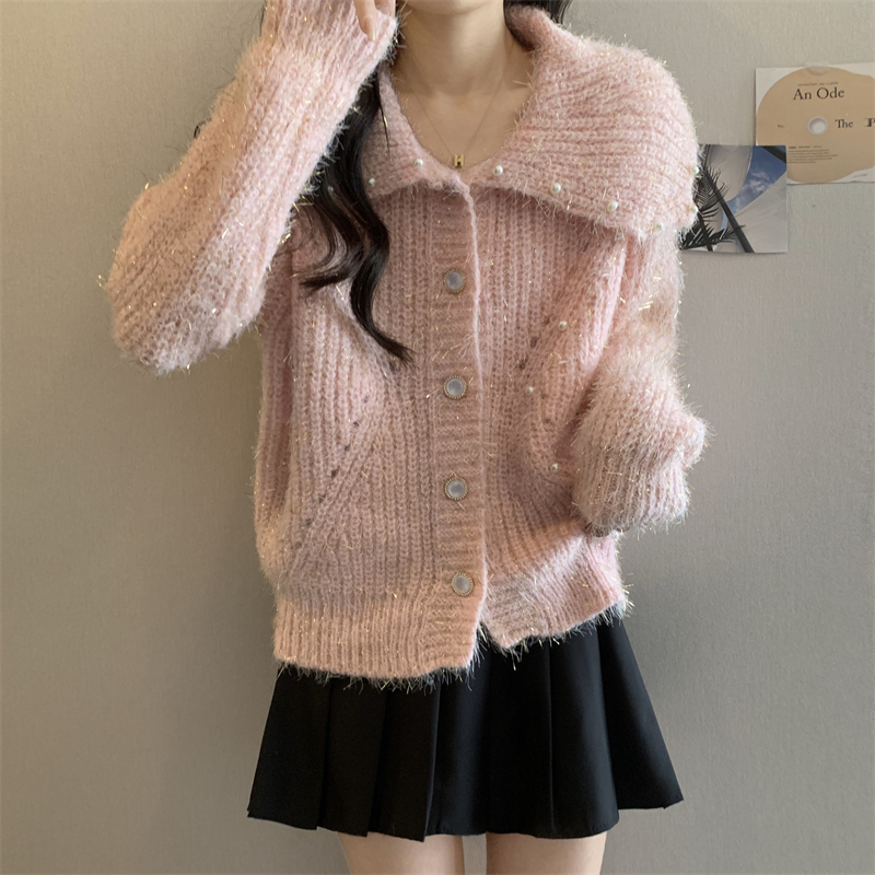 France style doll collar tops chanelstyle coat